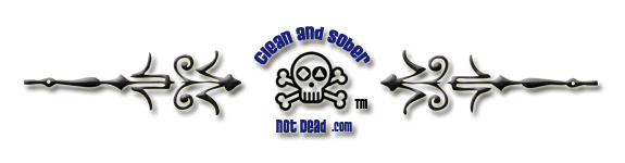 clean and sober not dead seperator